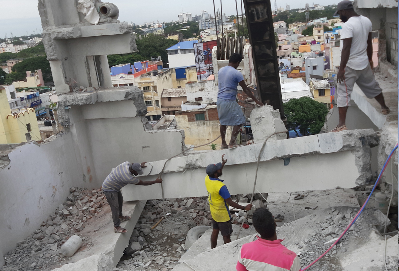 Ceiling Demolishing
