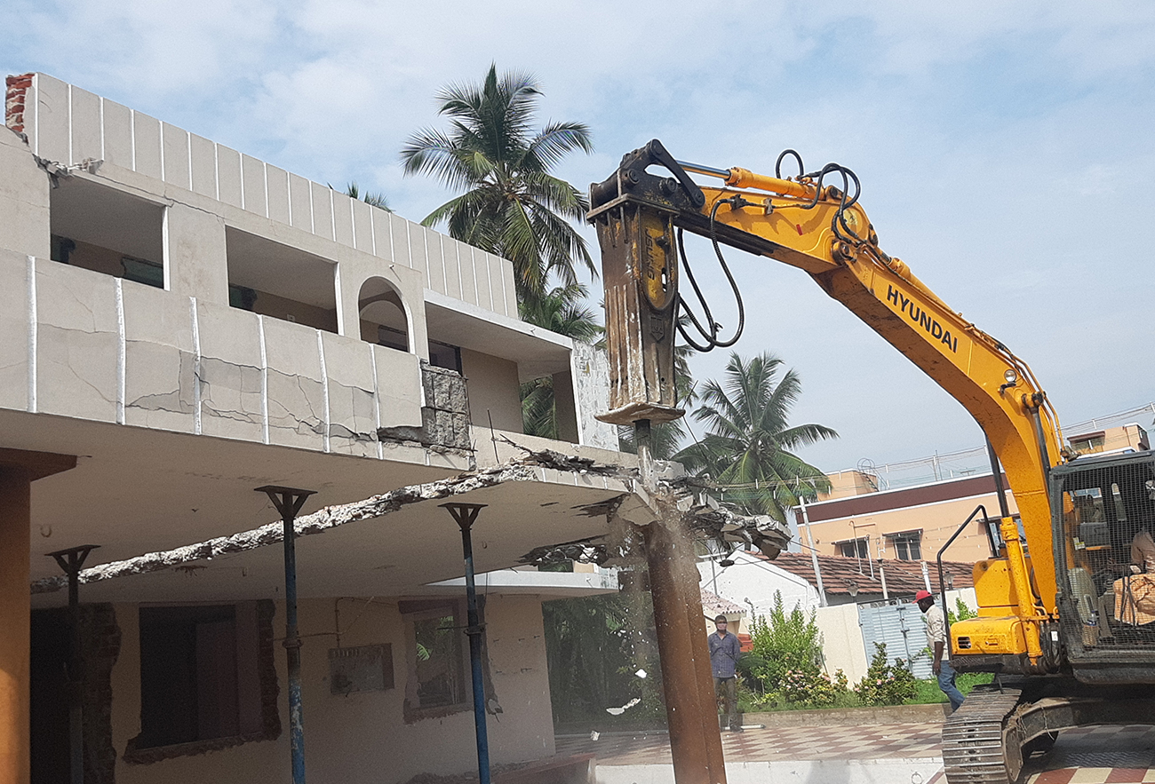 Old Building Demolition