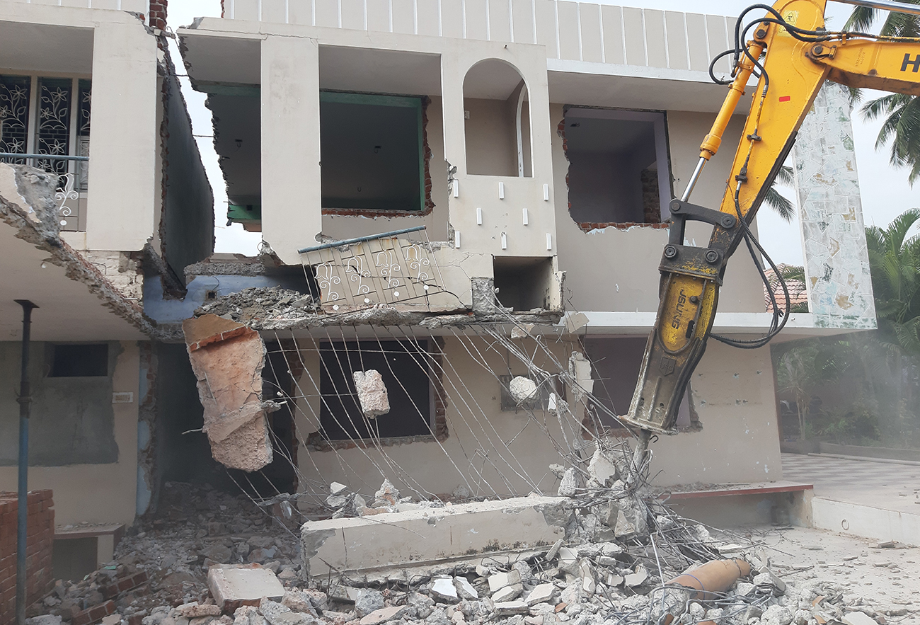 Old Building Demolition