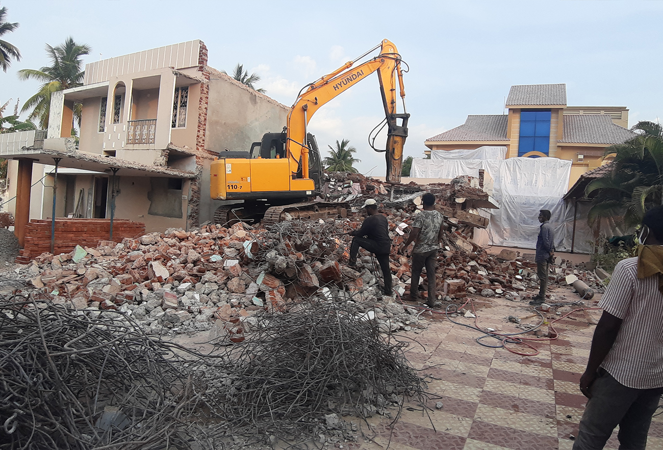 Old Building Demolition