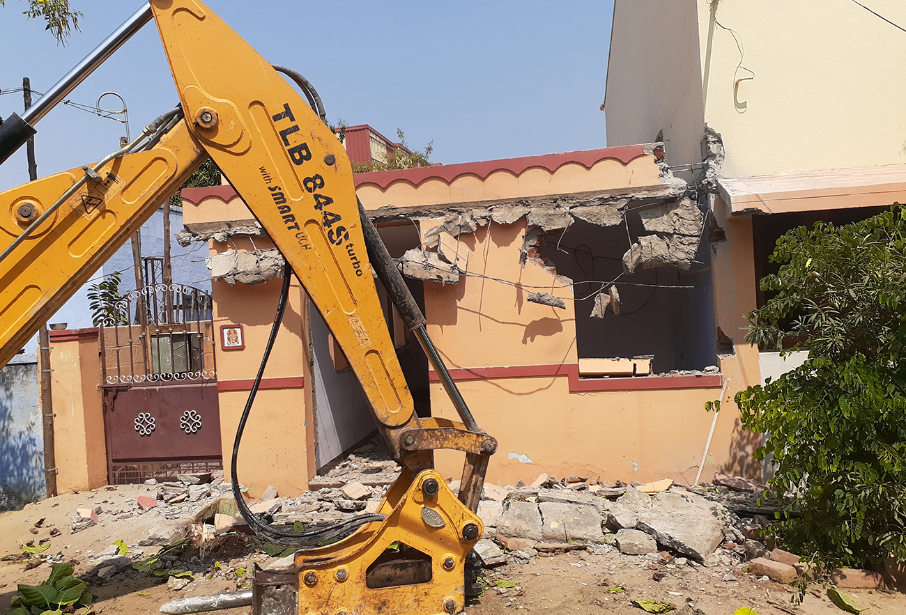 Old Building Demolition