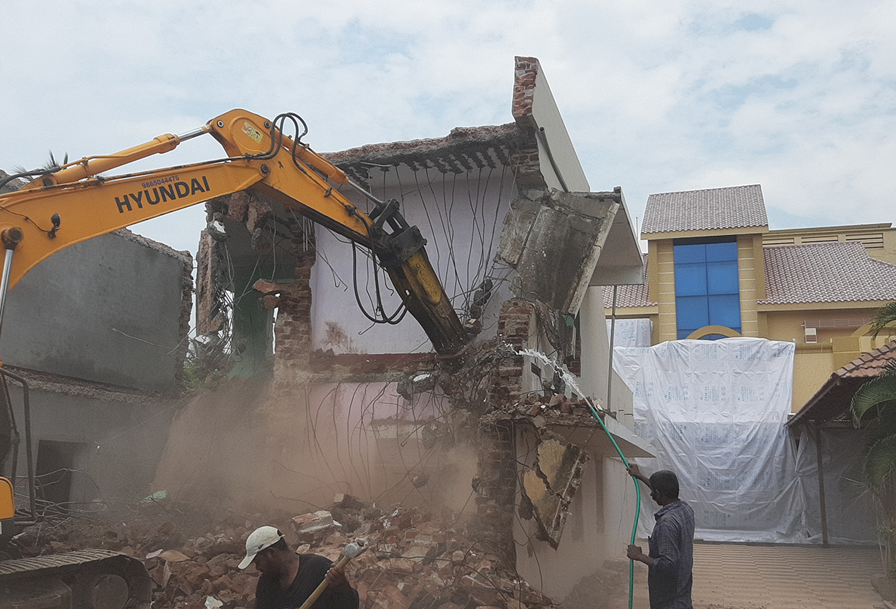 Old Building Demolition