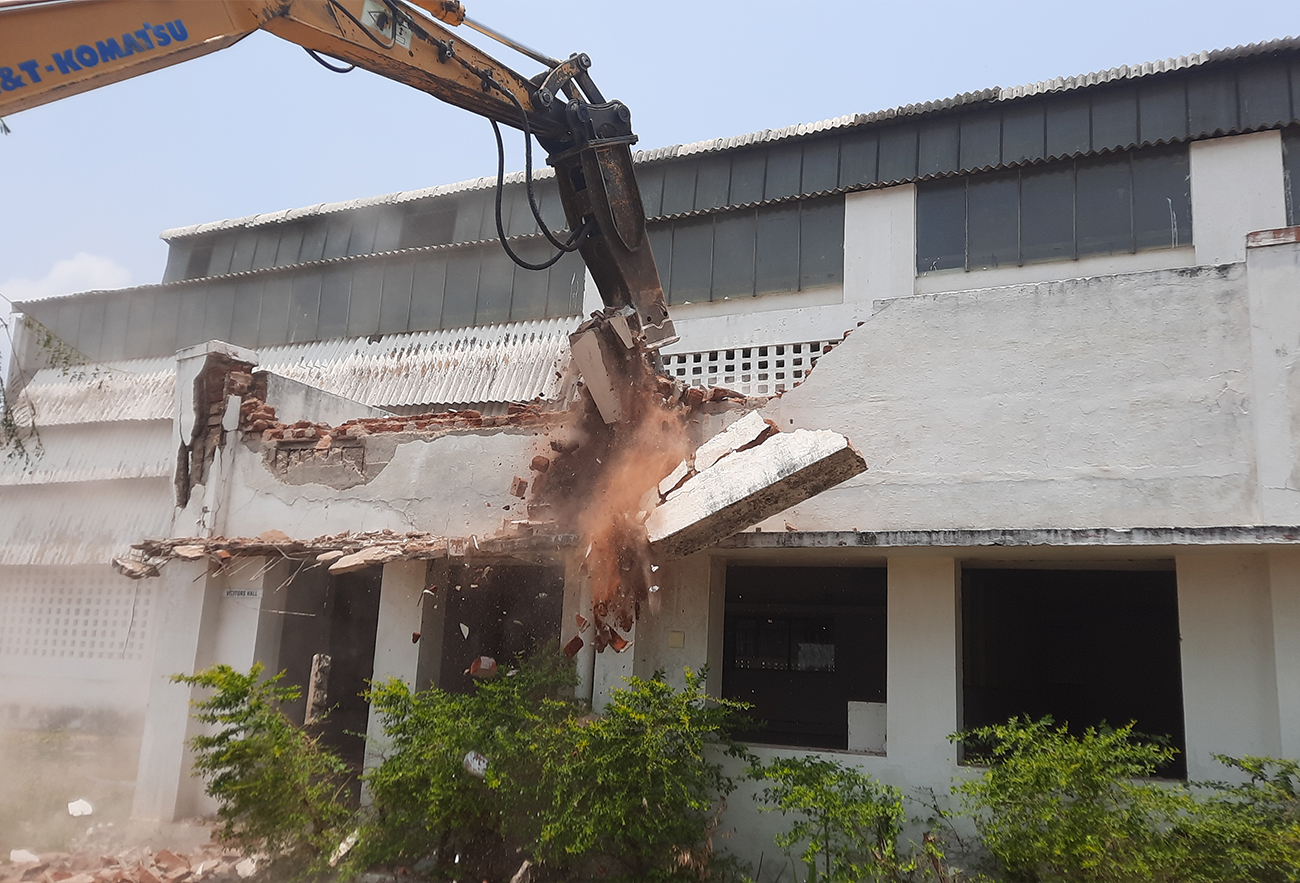 Old Building Demolition