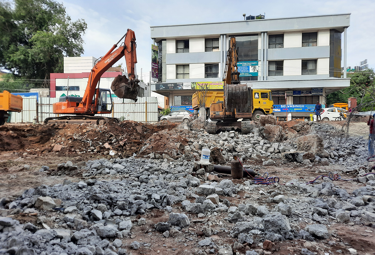 Old Building Demolition