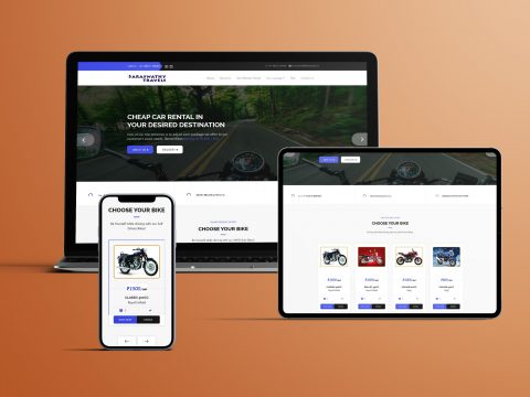 Travel Company website