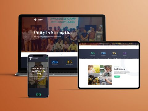 Website Design for Wedding, Events, and NGOS