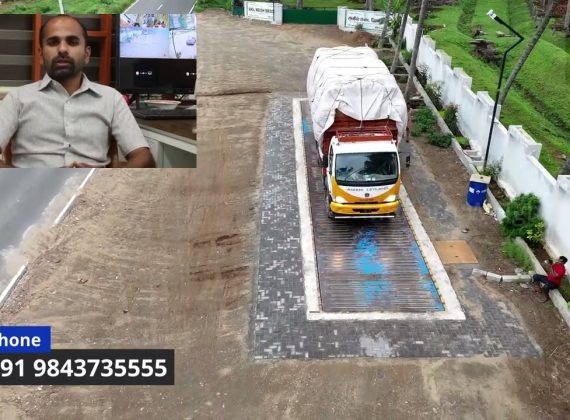 Modern Weighbridge Portfolio Shoot By AURORA iTech | 100t Weighbridge