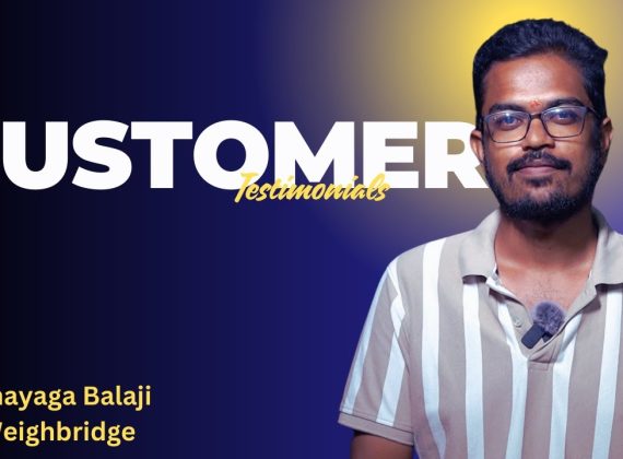 Modern Weighbridge Portfolio Shoot By AURORA iTech | VinayagaBalagi Weighbridge