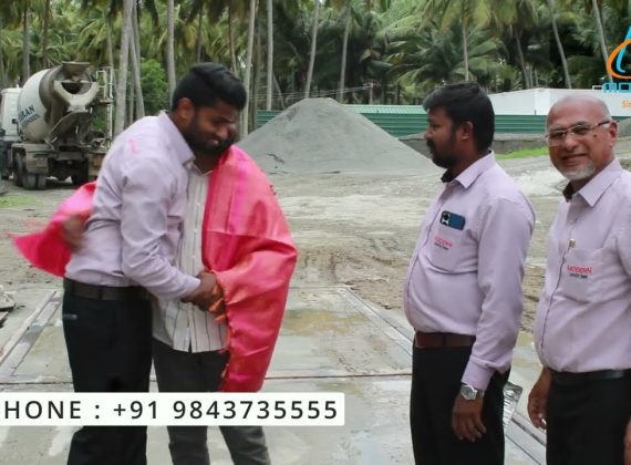 Modern Weighbridge Portfolio Shoot By AURORA iTech | kumaran Readymix Weighbridge